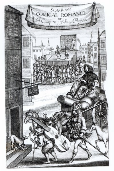 "الرومانسية الكوميدية" لبول سكارون (1610-60) بواسطة مدرسة اللغة الإنجليزية